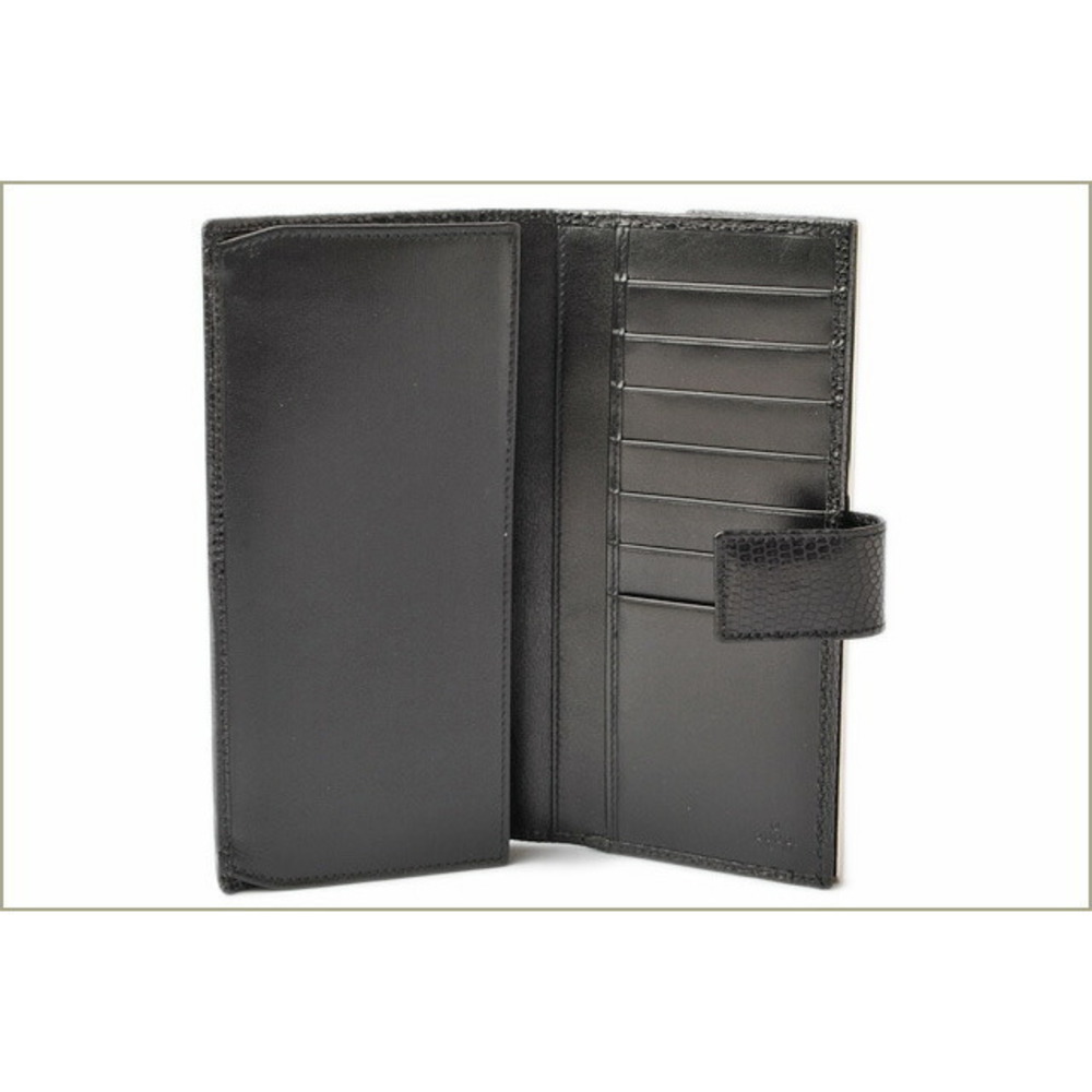 Gucci Black Double Python Wallet Hook - image 1